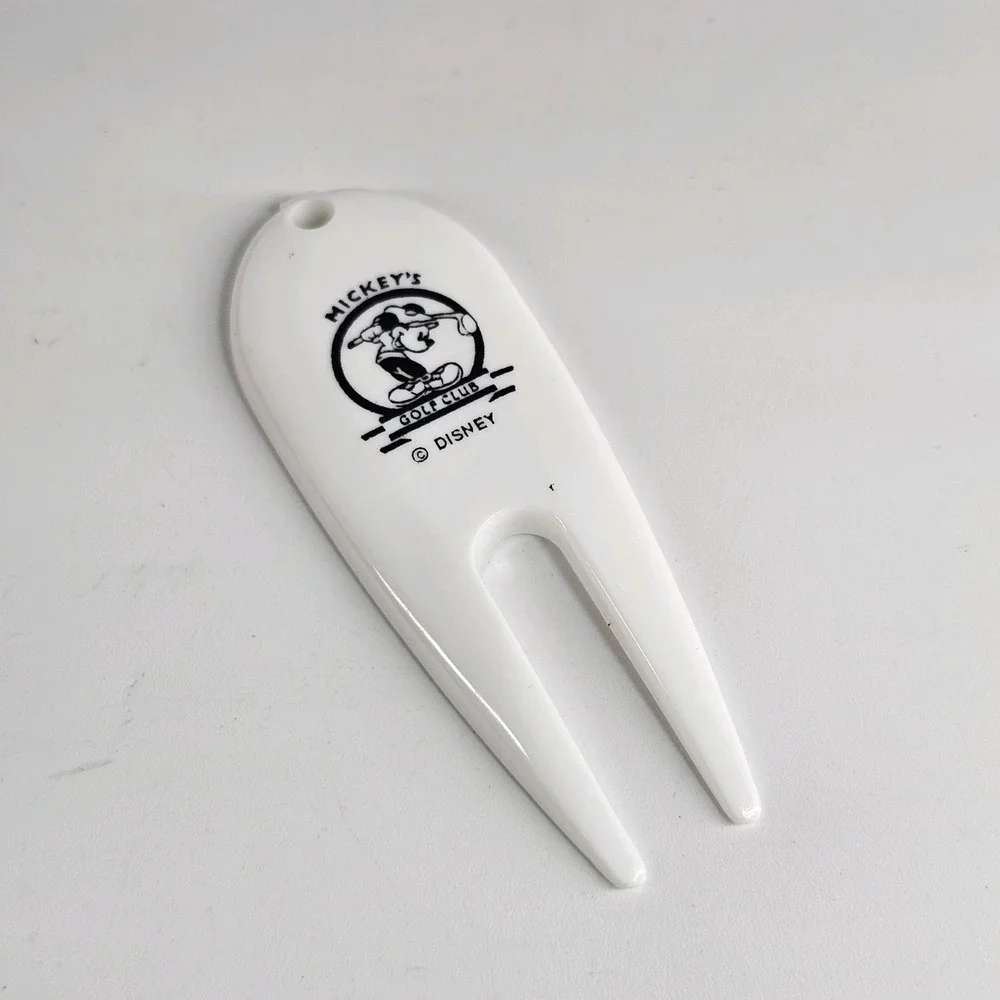 Disney Mickey Golf Club Head Cover NOS Hidden Mickey Mouse Zip W/ Divot USA